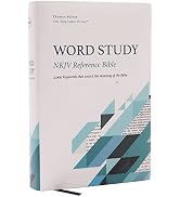 NKJV, Word Study Reference Bible, Hardcover, Red Letter, Thumb Indexed, Comfort Print: 2,000 Keyw...