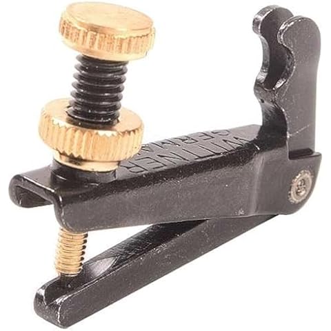 Wittner Wide Black Gold Fine Tuner for Violins Cover