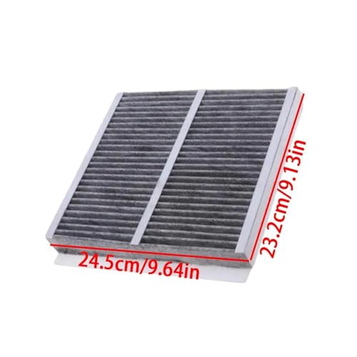 Filtro de aire de cabina de carbón activo 64316915764 de alta absorción 6