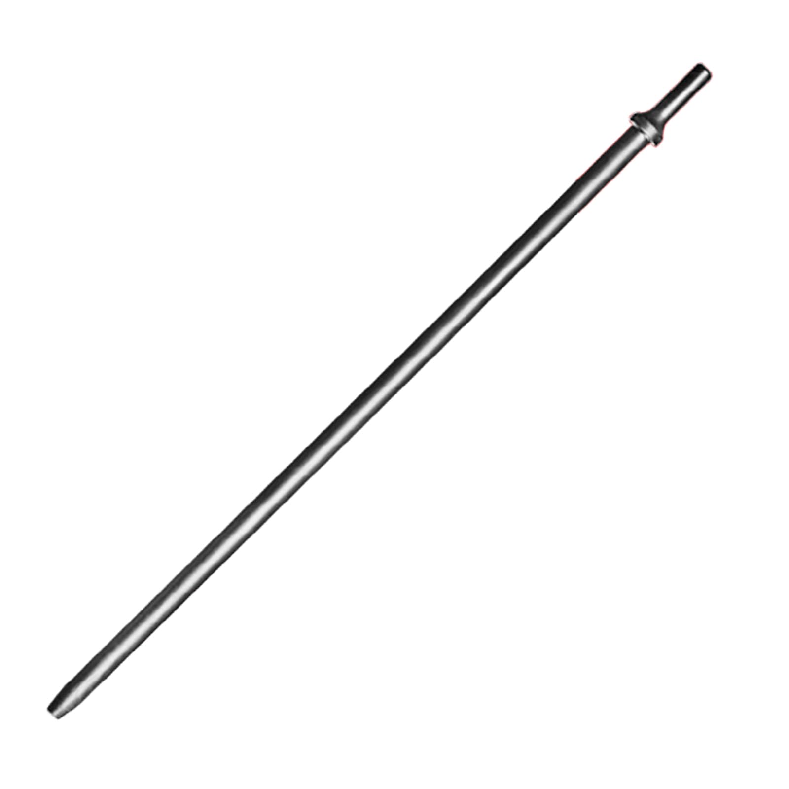 Pneumatic Chisel 3/8" x 18" Point Tip Round Taper Punch and Air Cold Chisel, 0.401 Inch Shank Air Tool Suitable for Air Hammer, Cr-Mo Alloy Steel