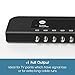 SLX TV Antenna Amplifier, 8 Way Signal Distribution Amplifier with F-Type Connections, 4G & 5G Filtering, TV Antenna Indoor, HD TV/FM/DAB, Improved Energy Efficiency (8-Way)