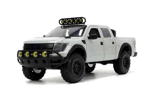 Jada Just Trucks 1:24 Ford F-150 SVT Raptor Die-Cast Gris miniatura 7