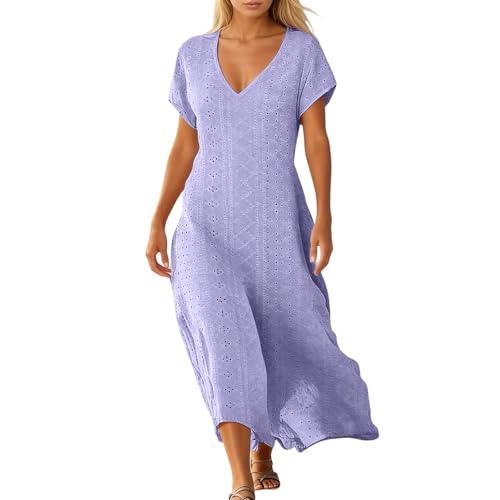 Robe fluide menthe avec poches chic pour femme