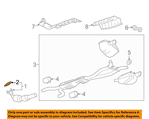 General Motors 92202326, Exhaust Pipe To Manifold Gasket #TOP2