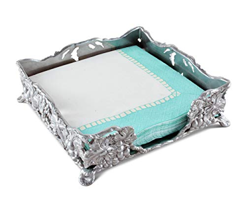 Arthur Court Designs Grape Luncheon Napkin Box #TOP4