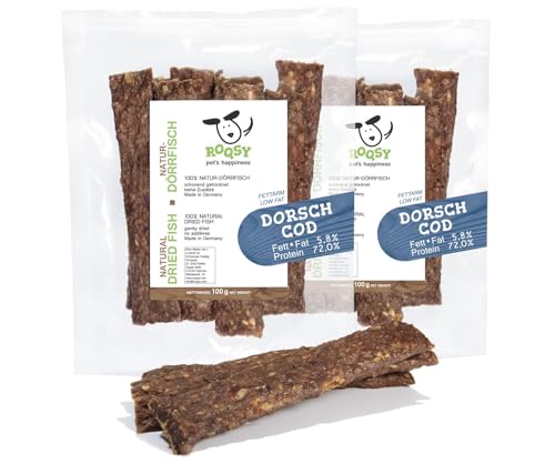 Roqsy Dorsch Hundesnack 200g