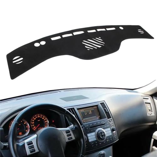 Protector salpicadero Infiniti FX35 FX45 FX50 moqueta negra ajuste preciso LHD 4