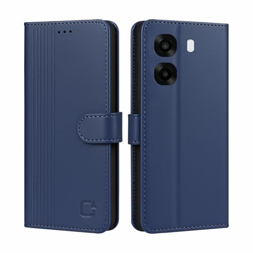 Image of AIBEX Shock Proof Flip Compatible for Oppo A6S 5G / Oppo K14X 5G / Oppo A6X 5G Flip Cover Leather Finish | Inside TPU with Card Pockets | Wallet Stand | Complete Protection Flip Case