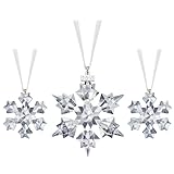 S1041316: SWAROVSKI CRYSTAL 2010 ANNUAL CHRISTMAS STARS / SNOWFLAKES SET