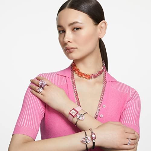 Swarovski Lucent Jewelry Watch Aluminium Pink Violet #TOP5