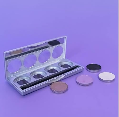 Gabriel Cosmetics ZUZU LUXE Eco Palette Refillable Pans, Natural Mineral Powder Eyeshadow (Customizable Palette Color Selections) (A Pro Palette Case)