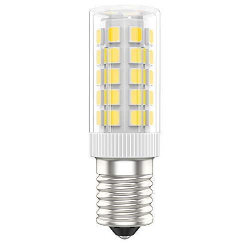 Lampadine a LED 10 lampadine E14 SES da 5 W sostituiscono 40 Bianco Caldo 3000 K, Piccole a Risparmio energetico con Vite Edison, Angolo del Fascio di 360°, CA