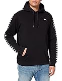 Brand: Kappa Kappa Men Sudadera con Capucha, Caviar, M para Hombre