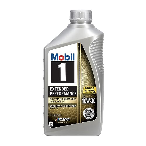 Image of Mobil 1 Extended Performance Full Synthetic Motor Oil 10W-30, 1 Quart (6-pack)