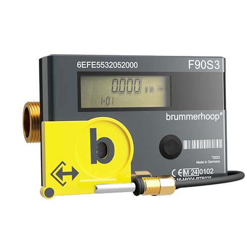 Wärmezähler F90S3 Solar Qp2,5 Nennweite DN20mm Baulänge 130mm 1 Zoll Anschlussgewinde...