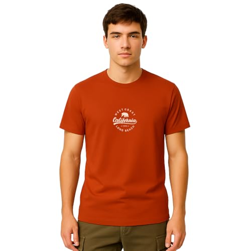 Image of Nobero Men's Regular Graphic Printed T-Shirt for Men | Soft Cotton | Classic Fit | Printed Casual Tshirt for Men