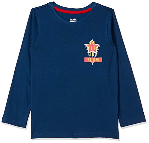 Image of Amazon Brand - Jam & Honey Boy's Regular Fit T-Shirt (Pack of 2)
