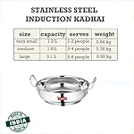 Camro-Kadhai-Induction-Bottom-Stainless-Steel-with-Lid