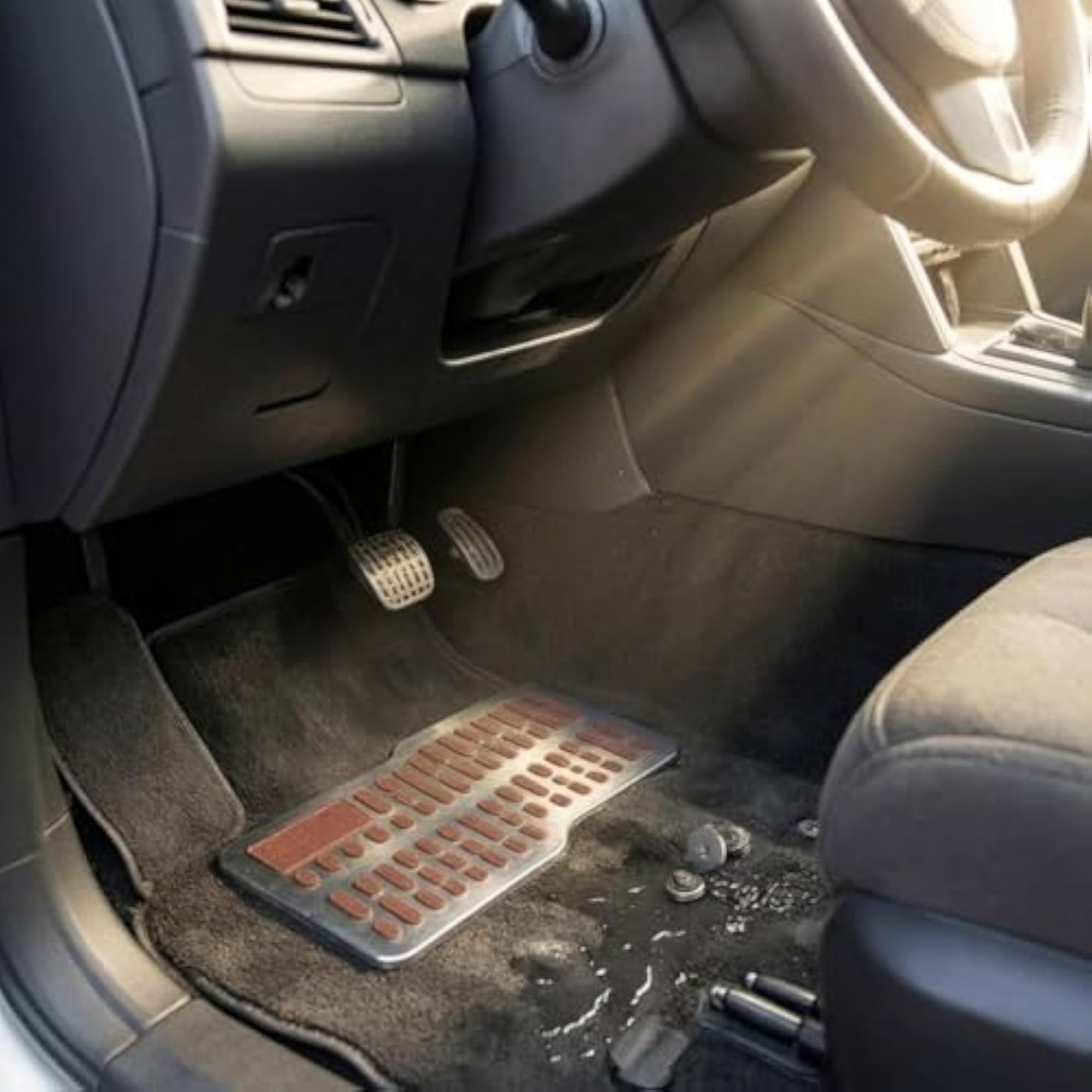 Wear-Resistant Stainless Steel Floor Mat Guard