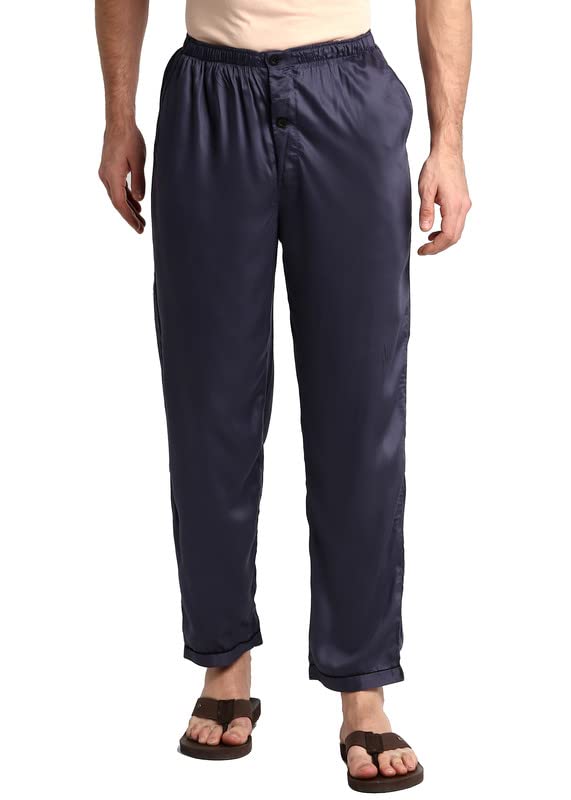 Shopbloom Modal Satin Ultra Soft Night Dress for Men |Night Suite | Pyjama