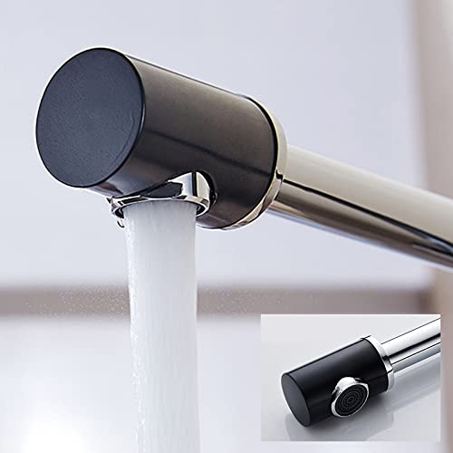 Robinet de cuisine rotatif à 2 joints pour plan de cuisson moderne
