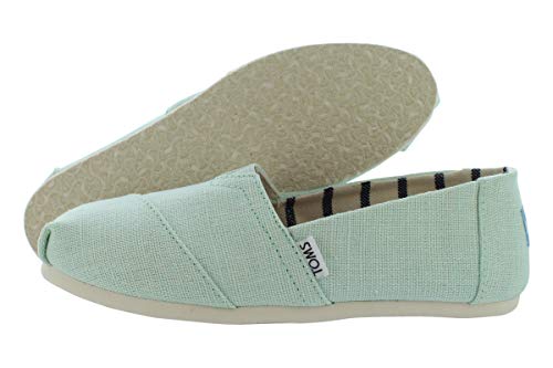TOMS Women's Classics Heritage Canvas Espadrille Pumps Glass UK 5.5 Blue
