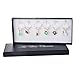 Souarts Mixed Christmas Wine Glass Charms Snowflake Markers Tag Pendant Set with Box Pack of 6pcs for Stem Glasses(Christmas Elk)