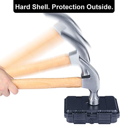 Lykus HC-1410 waterbestendige mini-koffer, droogbox met aanpasbaar schuim, binnenafmeting 14 x 9 x 3,8 cm - Image 6