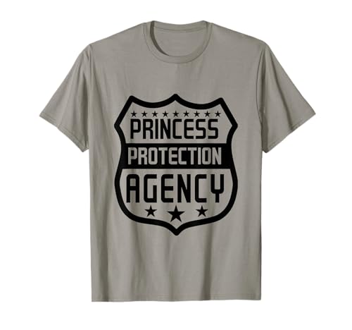 Princess Protection Agency T-Shirt | Funny Security Tee T-Shirt