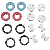 FMHXG 2Sets Copper Valve Core Ceramic Disc Kit Double Open R...
