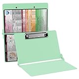 Whitecoat Clipboard® - Mint Medical Edition, Foldable Medical Clipboard