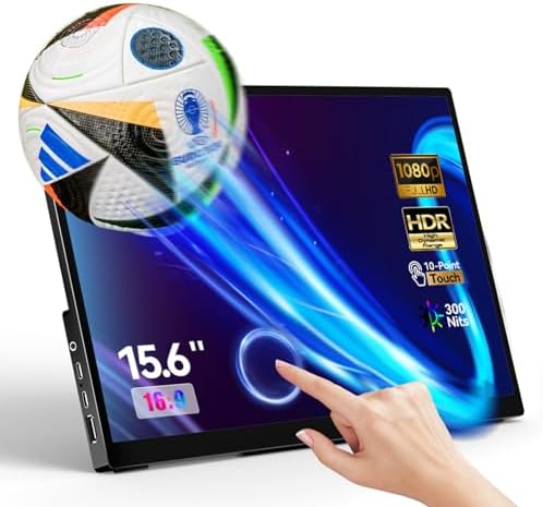 Amazon.com: GEEKOM 16 Inch Portable Monitor, 2 USB-C Laptop Extender ...