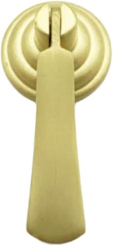 Tnbccxn 24.2*58*12.3Mm Cabinet Handles, Cabinet Handles,Door Knobs Brass Water Drop Pendant Handle Full Copper Handle(24.2 * 58 * 12.3Mm)