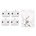 4pcs Gufastore White Cabinet Lamp Switch Wardrobe Touch Switches Drawers Open on Close Door