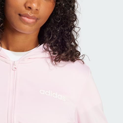 adidas Donna ESSENTIALS LINEAR TRACKSUIT, Clear Pink, S - Immagine 1