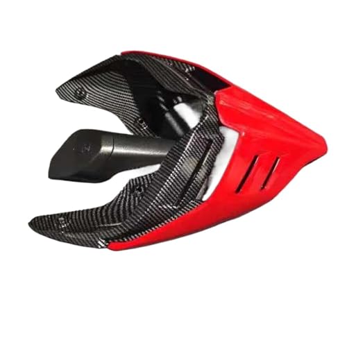 Capot de selle pour Panigale V4 V2 Streetfighter look carbone rouge
