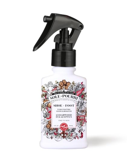 Image of Sole~Pourri Cedarwood Eucalyptus Foot & Shoe Deodorizer Spray - 4oz - Feet & Shoes Deodorant - Cedarwood, Eucalyptus, and Citrus Scent