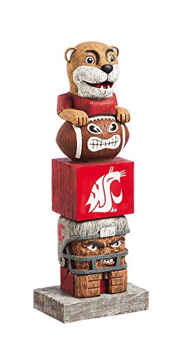 Evergreen Ncaa Washington State Cougars Tiki Totem #TOP14