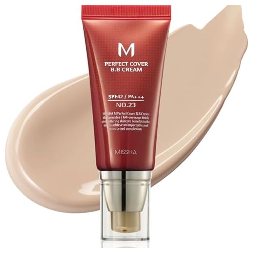 BB Cream M Perfect Cover Missha Natural Beige - 23