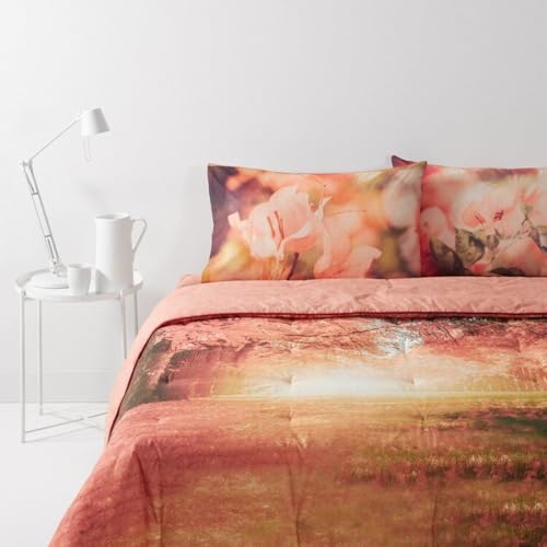 Bassetti Trapunta Piumone invernale Matrimoniale in puro cotone Made in Italy (Boulevard)