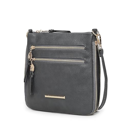 Image of MKF Collection Crossbody Bag for Women, Vegan Leather Expandable Messenger Purse, Pocketbook Handbag Shoulder Bag by Mia K