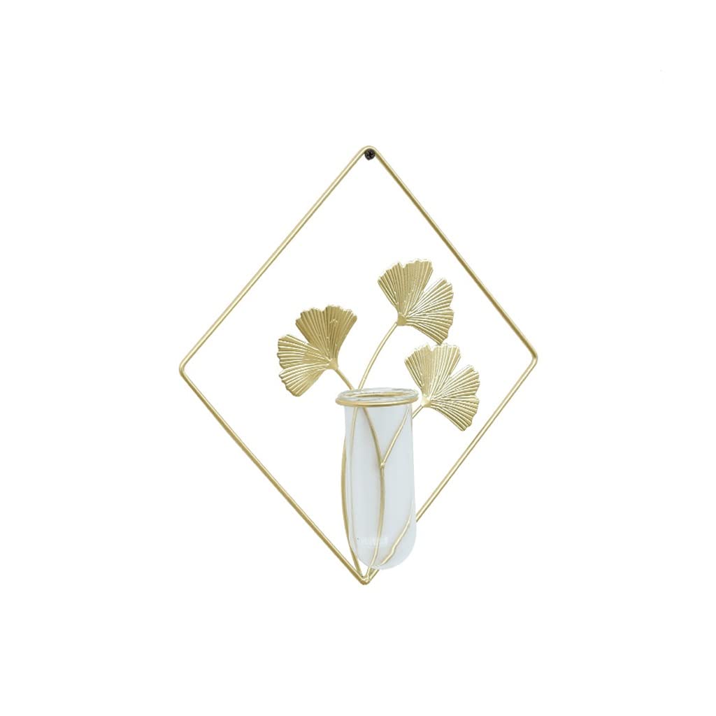 Vase hydroponique Ginkgo Biloba suspendu de 30cm pour verdir les murs sans encombrer