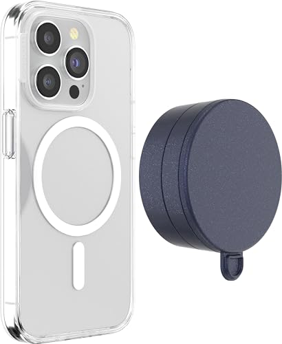 Image of PopSockets Magnetic Suction Phone Mount, Surface Mount for MagSafe, Navy Blue - French Navy