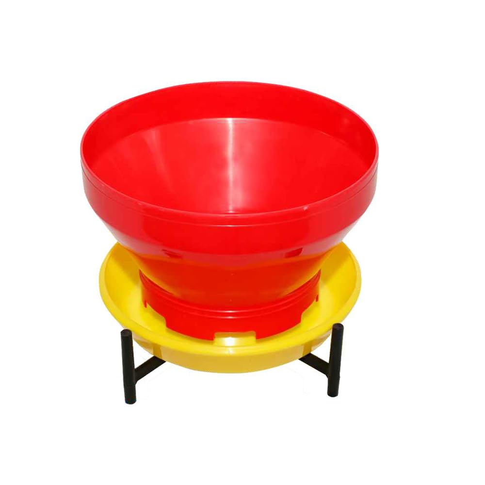 CJ Farms Turbo Feeder for Chick Birds - 4.5kg Capacity - Latest Poultry Equipment, Pack of 1 (B0CLRZXLW5) Amazon Price History, Amazon Price Tracker
