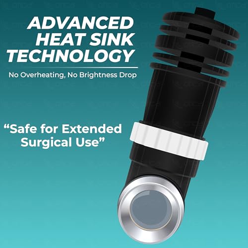 Image of OTICA 10 Watt ENT Surgical LED Headlight for Doctors Hospital and Multi Purpose (Non-Adjustable Focus of Light)