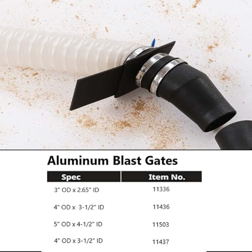 BIG HORN 11503 Aluminum Blast Gate
