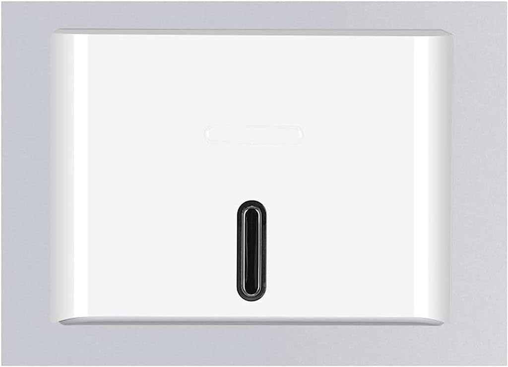 Paper Towel Dispenser Paper Towel Holders Wall Mount Towel Holder Key Commercial Paper Towel Dispensers Home Tissue Dispenser Paper Holder High Capacity (White)