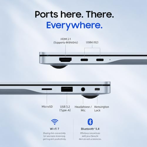Image of Samsung Galaxy Book4 Edge, 15.6 inch LED, Snapdragon X, 16GB DDR5, 512GB UFS