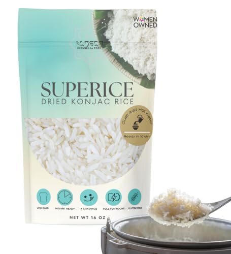 Superamen Low Carb Keto Rice - Gluten-Free, Keto Friendly, Plant