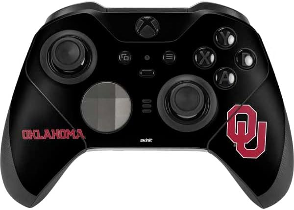 Skinit Decal Gaming Skin Compatible with Xbox Elite Wireless Controller Series 2 - Officially Licensed University of Oklahoma Only One Sooners Design